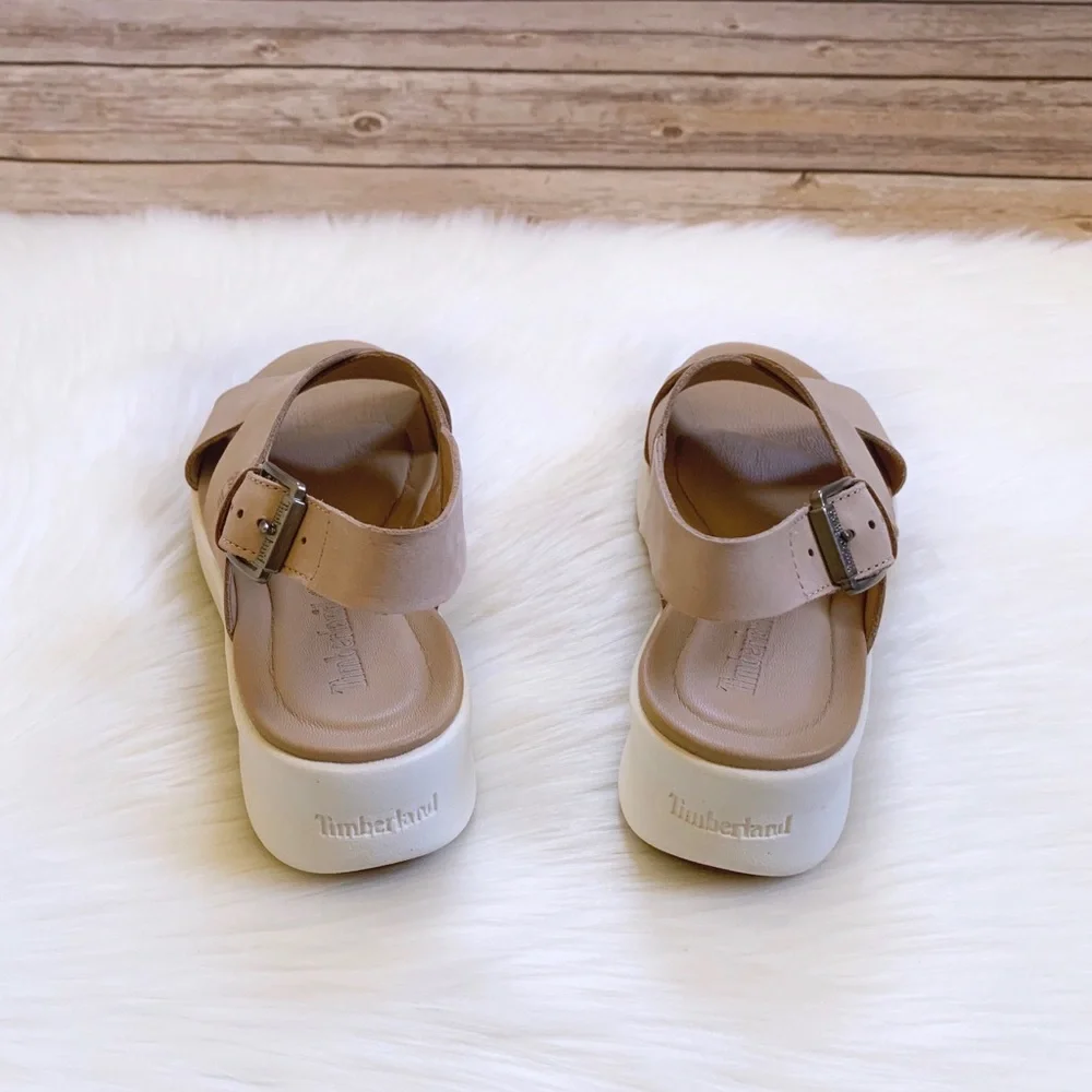 Timberland Los Angeles Wind Slingback Light Beige Sandals - Picture 5 of 8